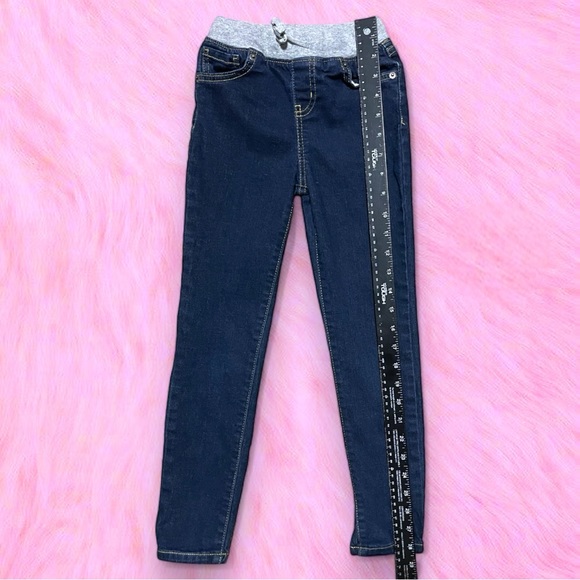 Girls Size 6 Skinny Jeans Bundle - Vigoss Sequins Unicorn & Cat & Jack Dark Wash - Picture 10 of 13